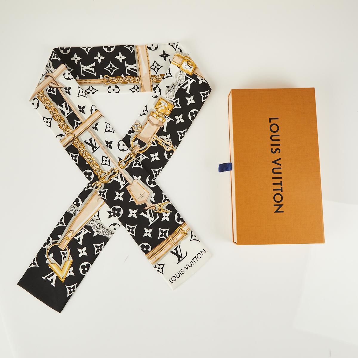 Louis Vuitton Monogram Confidential Silk Bandeau