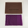 Louis Vuitton Purple Monogram Shawl with Box - 2