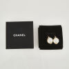 Chanel Faux Pearl CC Stud Earrings with Box - 2