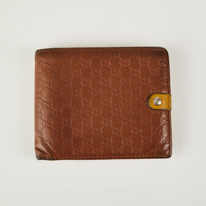  Gucci Guccisima Brown Wallet