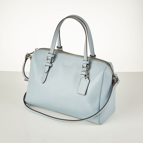 Coach Blue Leather Crossbody Bag