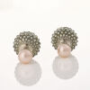 Christian Dior, Crystal Ball, Faux Pearl Earrings