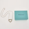 Tiffany & Co, 40cm Sterling Silver Heart Necklace with Box - 2