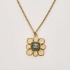 Chanel Flower CC Necklace, 58cm with Box