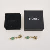 Chanel Flower CC Drop Earrings with Box - 2