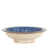 A Good 19th Century Blue and White Fez Bowl - 2