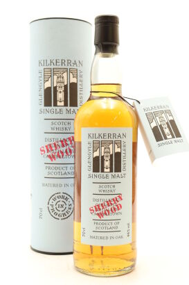 (1) Kilkerran Work in Progress #5 Sherry Wood Single Malt Scotch Whisky, 46% ABV