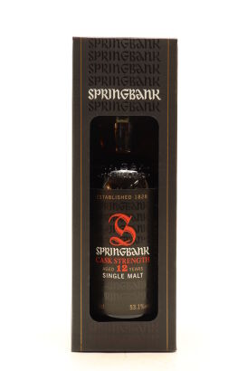 (1) Springbank 12 Year Old Cask Strength 2013 Release Single Malt Scotch Whisky, 53.1%