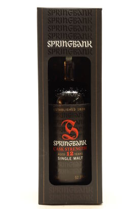 (1) Springbank 12 Year Old Cask Strength 2014 Release Single Malt Scotch Whisky,52.3%