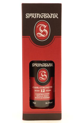 (1) Springbank 12 Year Old Cask Strength 2018 Release Single Malt Scotch Whisky,56.5%