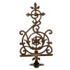A Pair of Fine French 18th Century Cast Iron Wall Sconces - 2