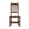 A Set of Six Charles II Period Oak Dining Chairs - 2