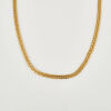 9ct Yellow Gold, 50cm Italian Curb Link Chain.