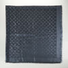 Louis Vuitton Blue Monogram, 60% Silk, 40% Wool Shawl with Box