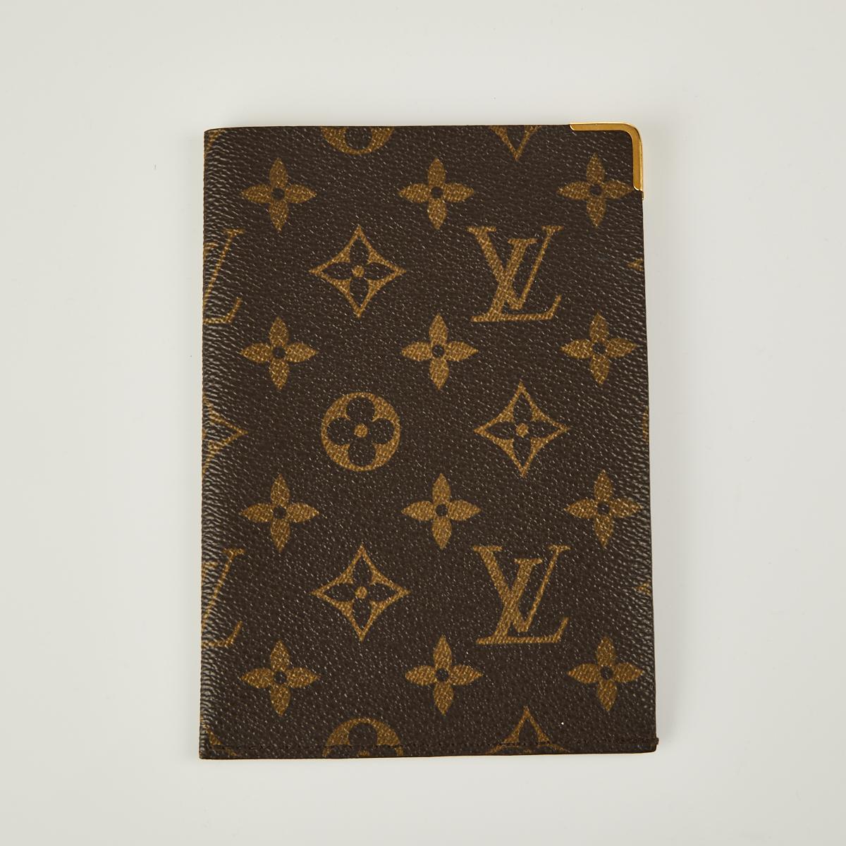 At Auction: Louis Vuitton, Louis Vuitton Brown Monogram Agenda