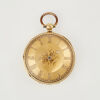 Antique Pocket Watch, 18ct Yellow Gold Case. Not working.