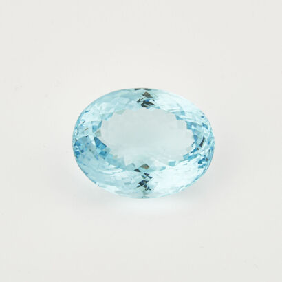 A Faceted, 51.50ct Aquamarine Gemstone reported from the Kangayan Region