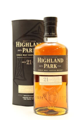 (1) Highland Park 21 Year Old Single Malt Scotch Whisky, 47.5% ABV, circa Pre-2017