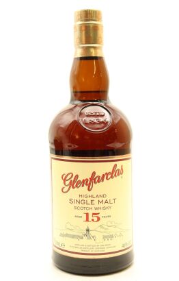 (1) Glenfarclas 15 Year Old Single Malt Scotch Whisky, 46% ABV