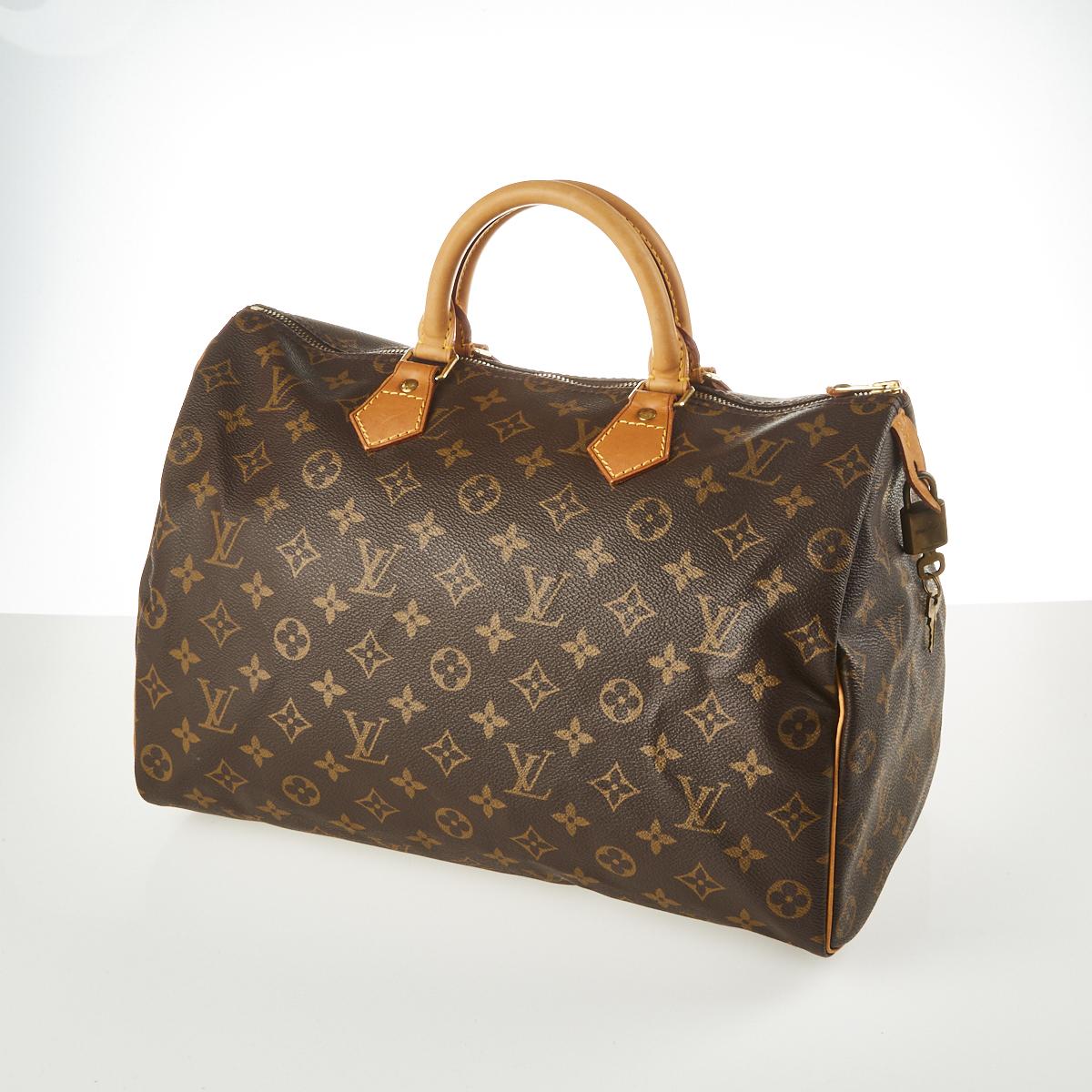 Louis Vuitton Monogram Speedy 35 Handbag