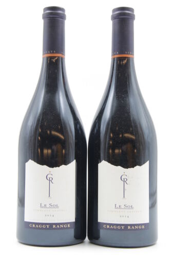 (2) 2014 Craggy Range Le Sol Syrah, Gimblett Gravels