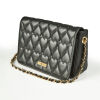 Moschino Black Leather Heart Bag