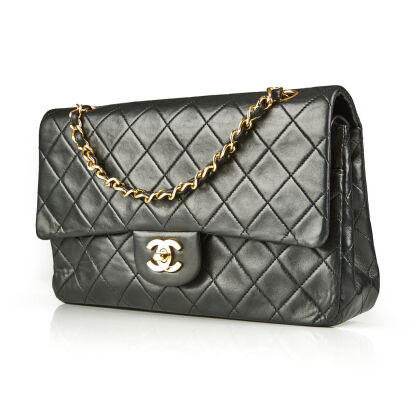 Chanel Vintage Classic Double Flap Bag 26