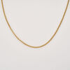 18ct Yellow Gold, 53cm, 2.1mm Double Cable Link Chain