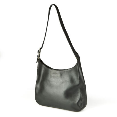 Prada Black Leather Shoulder Bag