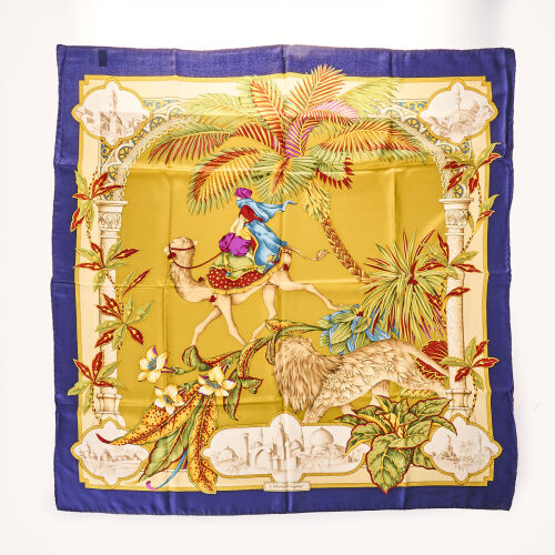 Salvatore Ferragamo Silk Scarf