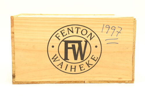 (6) 1997 Fenton Cabernet Sauvignon - Merlot - Franc, Waiheke Island (OWC)