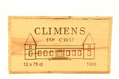 (12) 1998 Chateau Climens, Sauternes Barsac [JR17.5] (OWC)