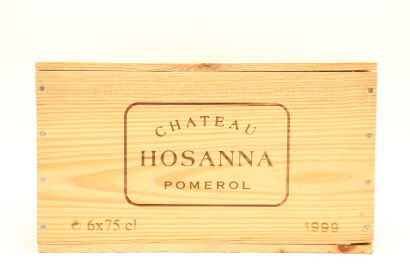 (6) 1999 Chateau Hosanna, Pomerol [JR16] (OWC)