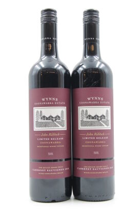 (2) 2010 Wynns Coonawarra Estate John Riddoch Limited Release Cabernet, Coonawarra