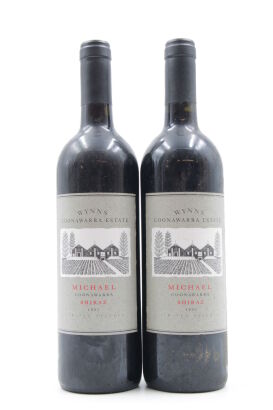 (1) 1997 Wynns Coonawarra Estate Michael Limited Release Shiraz, Coonawarra