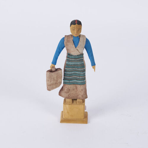 A 60s Handmade Tibetan Costume Doll