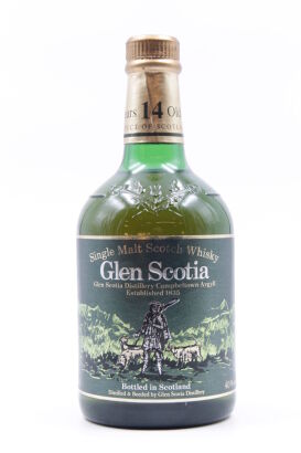 (1) Glen Scotia 14 year old Single Malt Whisky 700ml Early 90s bottling