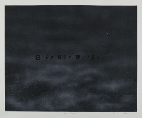 SHANE COTTON Broken Water