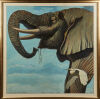 RUSSELL JACKSON Elephant and Egret - 2