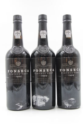 (3) 1994 Fonseca Vintage Port, Oporto