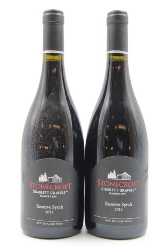 (2) 2013 Stonecroft Reserve Syrah, Gimblett Gravels