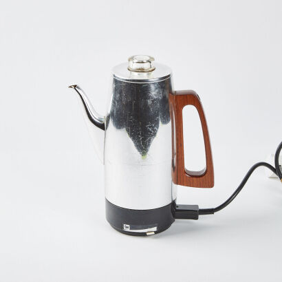 A Mid Century Timothy Whites Automatic Coffee Percolator