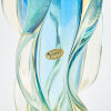 A Tall Czech Republic Sculptural Art Glass Vase - 3