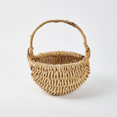 A Vintage Woven Basket