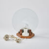 An Art Deco Folk Art Lamp With Bird - 2