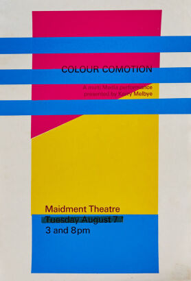 MAIDMENT THEATRE Colour Comotion: A multi Media performance presented by Kerry Melbye