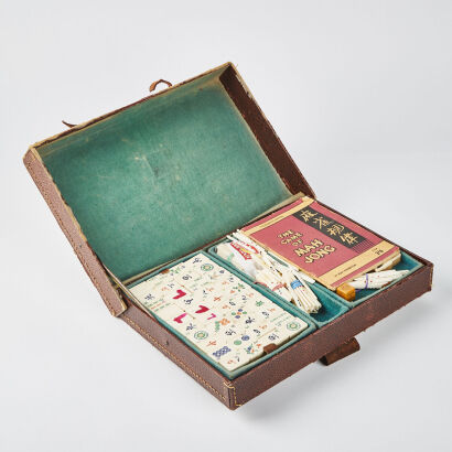 A Vintage Mahjong Set C1950s