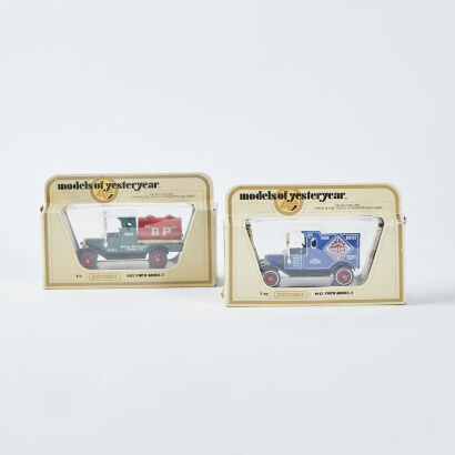 A Pair Of Matchbox Yesteryear Models