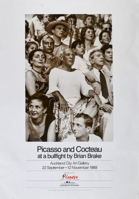 AUCKLAND CITY ART GALLERY Picasso and Cocteau at a bullfight by Brian Brake