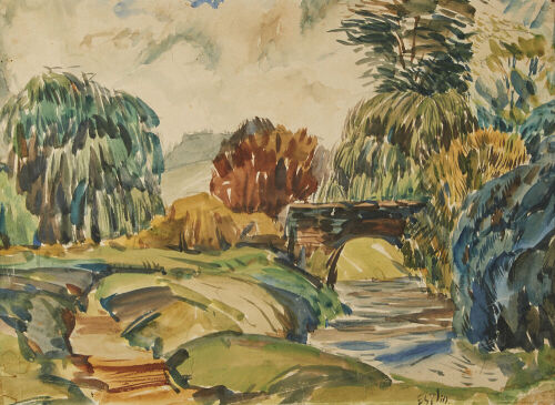 TOM ESPLIN Bridge and Creek